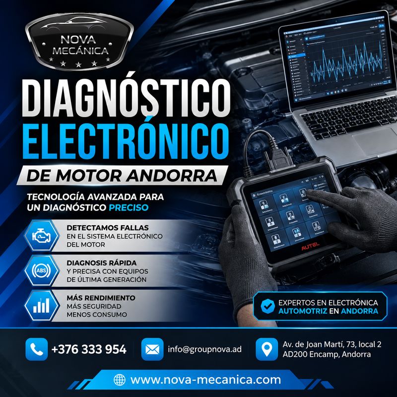 Expertos en Diagnóstico Electrónico de Motor en Andorra